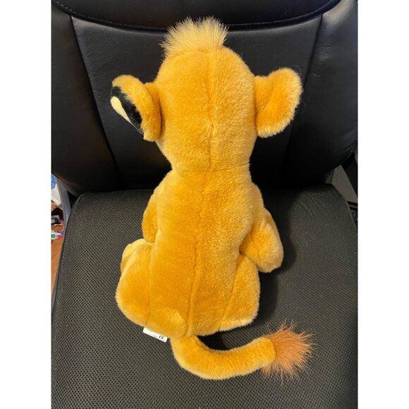 Disney Store Simba Plush Toy The Lion King Yellow Cub Stuffed Animal Kids - Picture 4 of 7